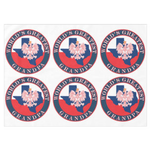 World's Greatest Grandpa Tablecloth