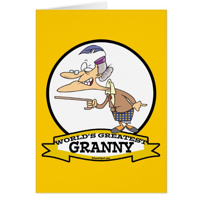 WORLDS GREATEST GRANNY II CARTOON (Front)