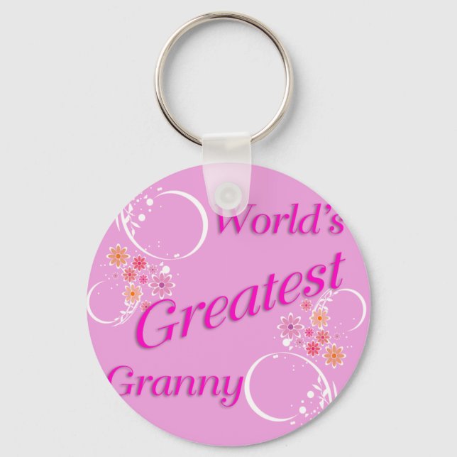 World's Greatest Granny Keychain (Front)
