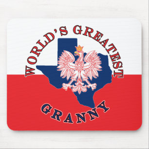 World's Greatest Granny Mouse Pad