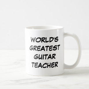 "World's Greatest Guitar Teacher" Mug