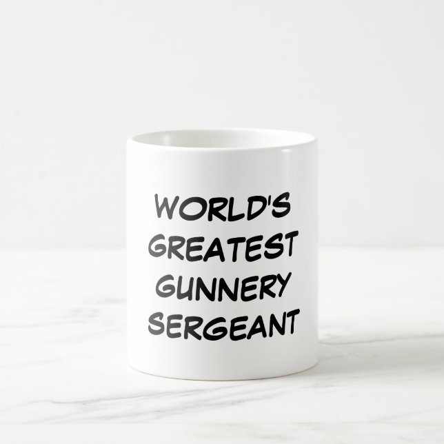 "World's Greatest Gunnery Sergeant" Mug (Center)