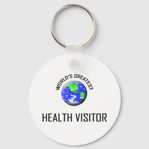 World's Greatest Health Visitor Keychain