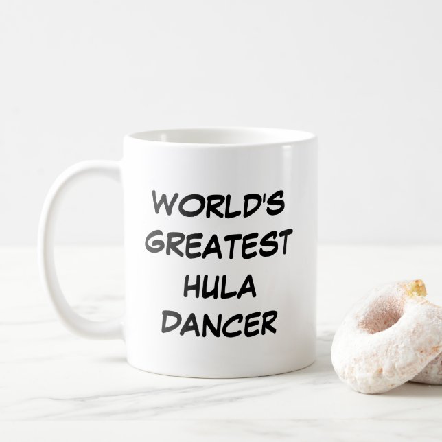 "World's Greatest Hula Dancer" Mug (With Donut)