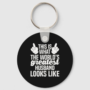 World's greatest husband _ husband ever keychain