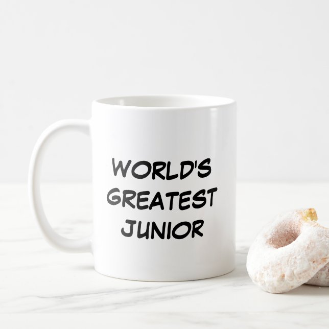 "World's Greatest Junior" Mug (With Donut)