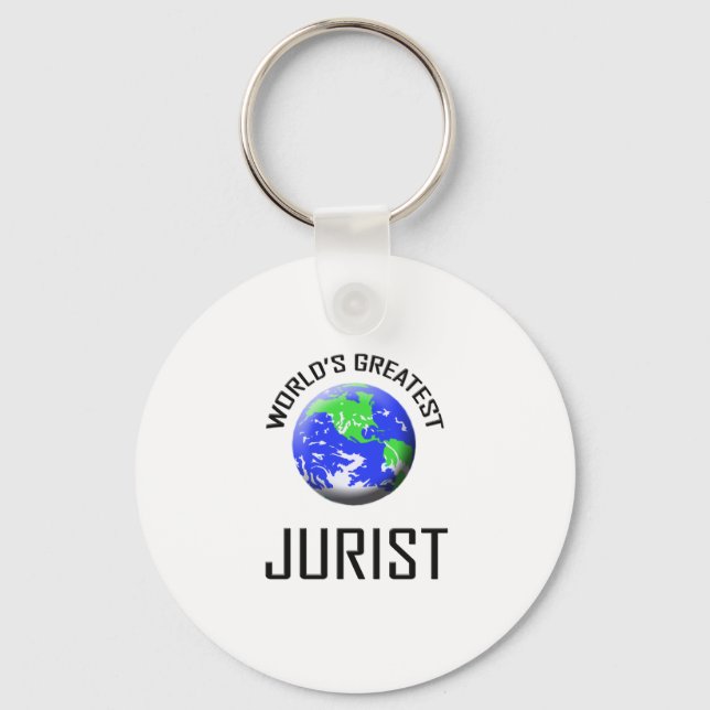 World's Greatest Jurist Keychain (Front)