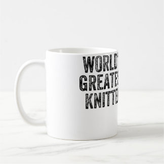 World'S Greatest Knitter Funny Knitting Crochet Coffee Mug