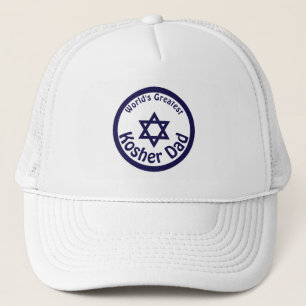 World's Greatest Kosher Dad Trucker Hat