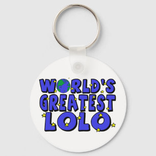 World's Greatest Lolo Keychain