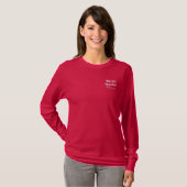 World's Greatest Mamaw Embroidered Long Sleeve T-Shirt (Front Full)