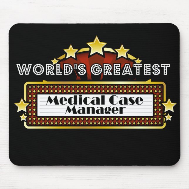 World's Greatest Medical Case Manager Mouse Pad (Front)