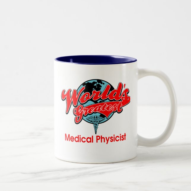 World's Greatest Medical Physicist Two-Tone Coffee Mug (Right)
