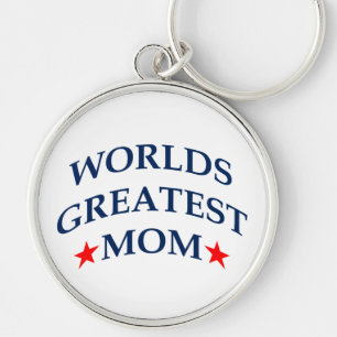Worlds Greatest Mom Keychain