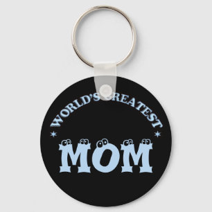World's Greatest Mom Keychain