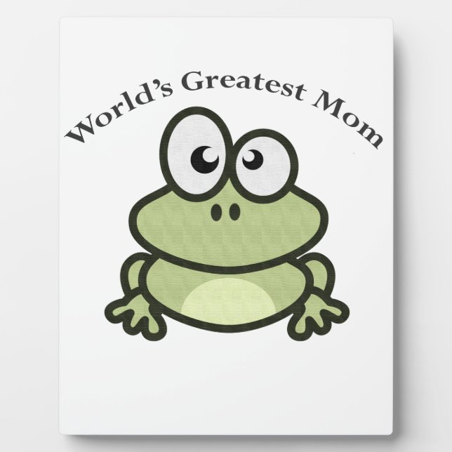 World's Greatest Mom Plaque (Front)
