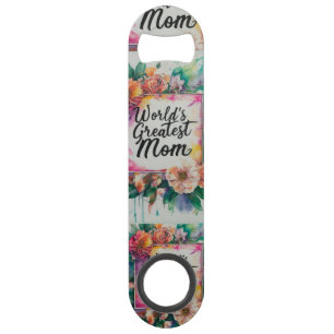 World's Greatest Mom - Speed Bottle Opener Keychai
