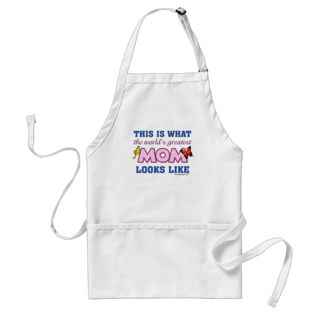 World's Greatest Mom Standard Apron (Front)