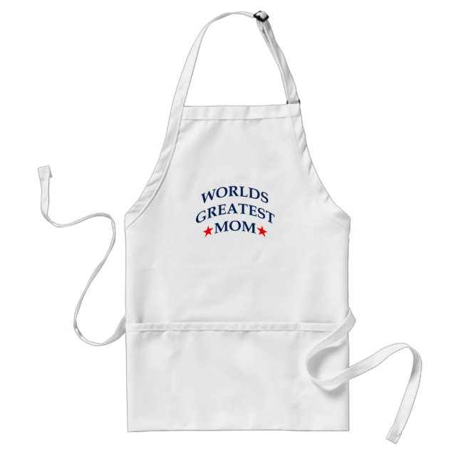 Worlds Greatest Mom Standard Apron (Front)