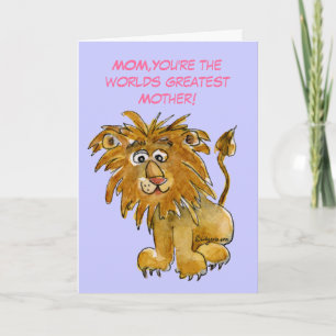 Worlds Greatest Mothers Day Card