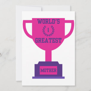 World's Greatest Mother's Day Invitation