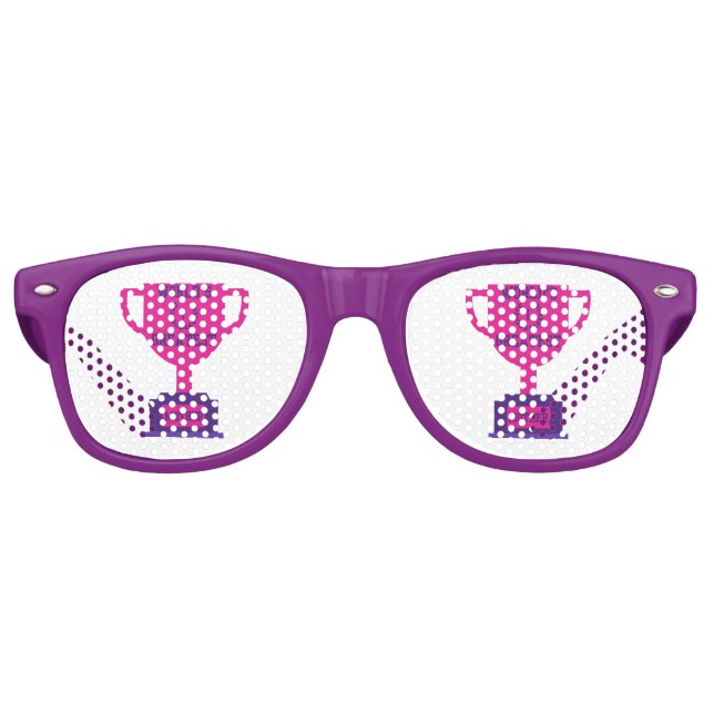 World's Greatest Mother's Day Party Retro Sunglasses (Front)