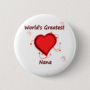 World's Greatest Nana 2 Inch Round Button
