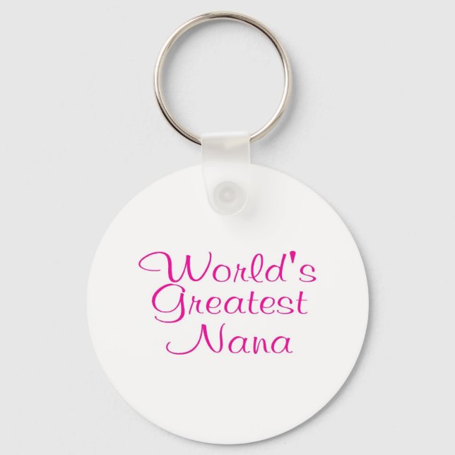 Worlds Greatest Nana Keychain (Front)