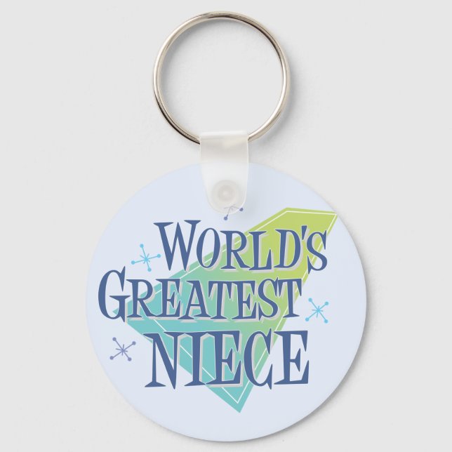 World's Greatest Niece Keychain (Front)