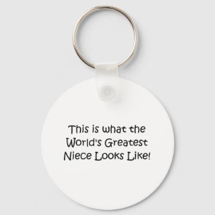 World's Greatest Niece Keychain