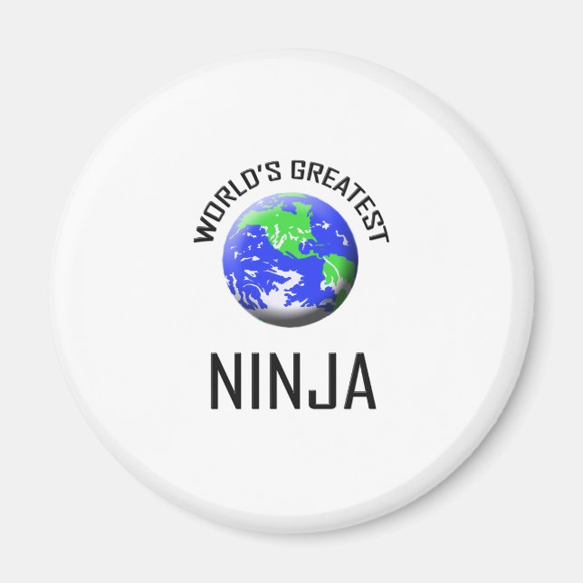World's Greatest Ninja Magnet (Front)