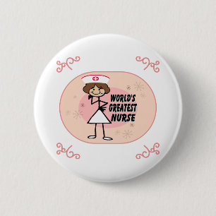 World's Greatest Nurse 2 Inch Round Button