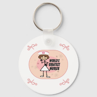 World's Greatest Nurse Keychain