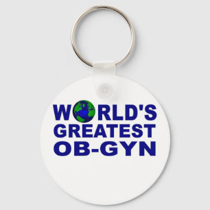 World's Greatest OB-GYN Keychain