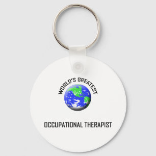 World's Greatest Occupational Therapist Keychain
