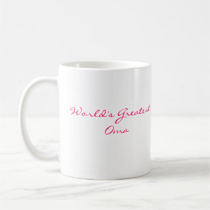 World's Greatest Oma Mug
