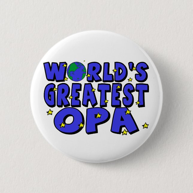World's Greatest Opa 2 Inch Round Button (Front)