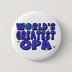 World's Greatest Opa 2 Inch Round Button