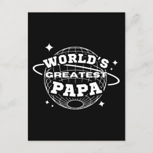World's Greatest Papa Postcard
