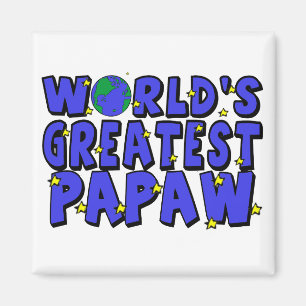 World's Greatest Papaw Magnet