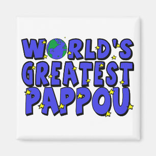 World's Greatest Pappou Magnet