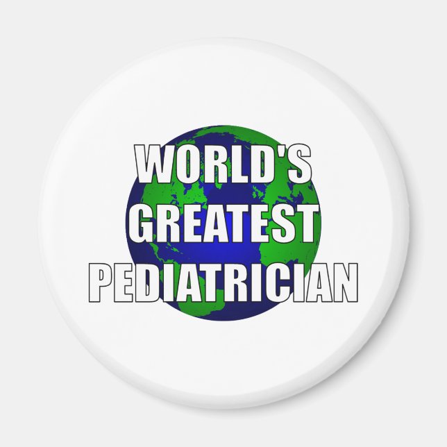 World's Greatest Pediatrician Magnet (Front)