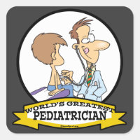WORLDS GREATEST PEDIATRICIAN MEN CARTOON