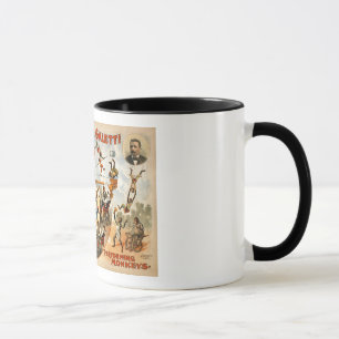 World's Greatest Performing Monkeys 1892 Mug