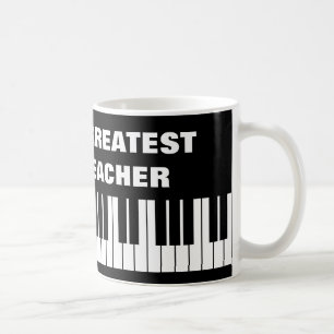 World's Greatest Piano Teacher coffee mug
