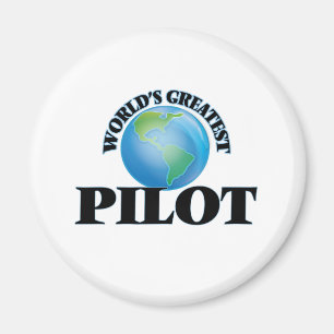 World's Greatest Pilot Magnet