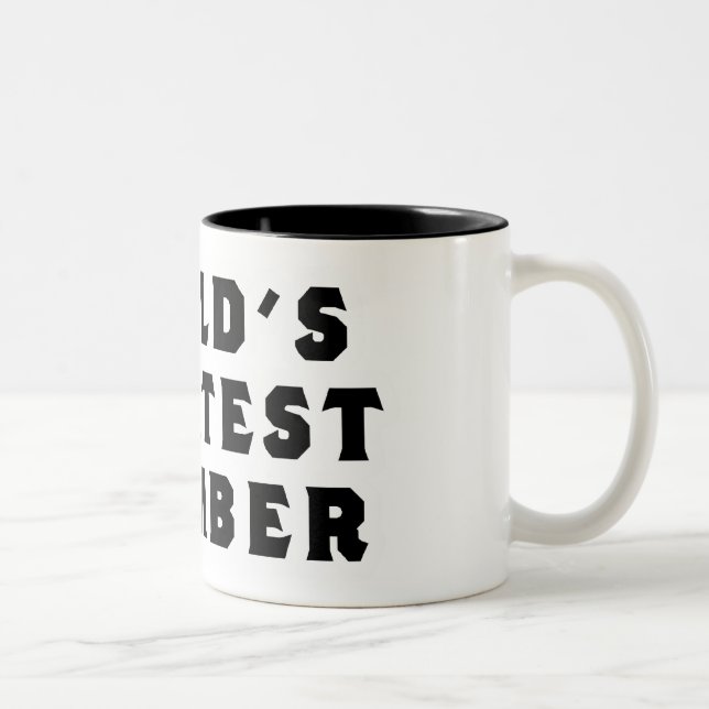 World's Greatest Plumber Two-Tone Coffee Mug (Right)
