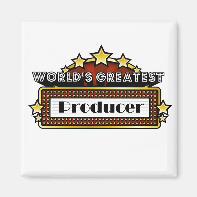 World's Greatest Producer Magnet (Front)
