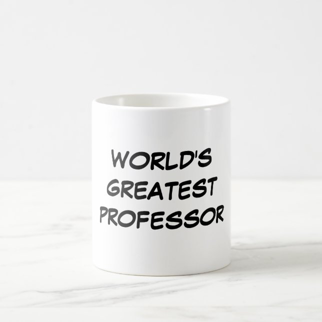 "World's Greatest Professor" Mug (Center)