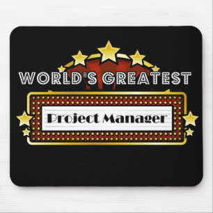 World's Greatest Project Manager Mouse Pad